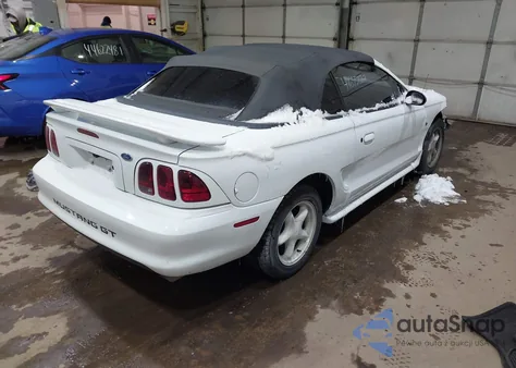 1996 Ford Mustang Gt from USA, damaged, VIN 1FALP45X7TF222208